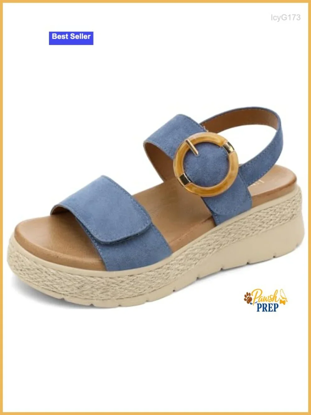 Womens Espadrille Platform Sandals Low Wedge Heel Orthopedic Arch Support